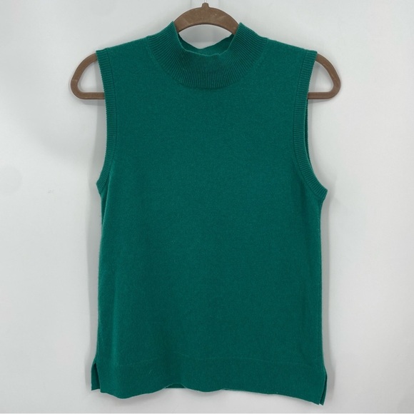 Ann Taylor Cashmere Mock Neck Sweater M #1227 - Picture 1 of 6